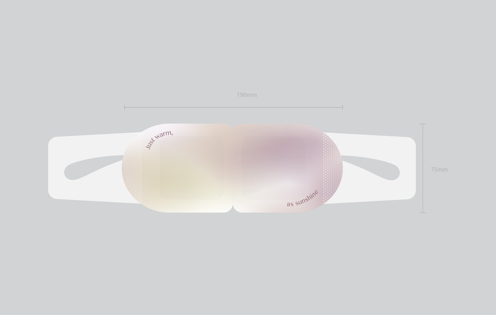Steam mask design details