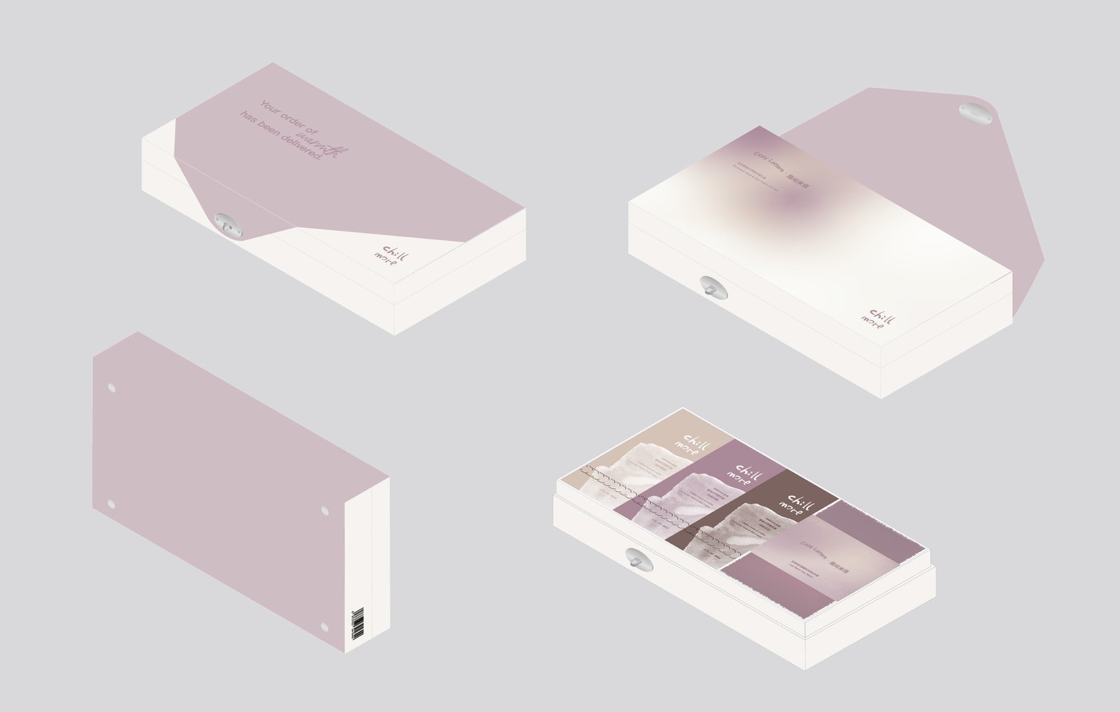 Hand cream packaging details